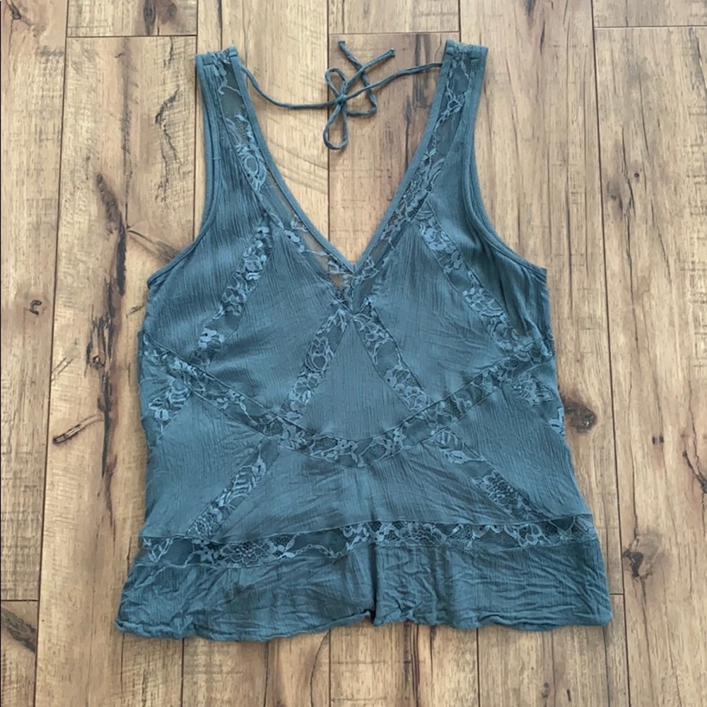American Eagle sleeveless blouse- Size S